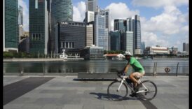 Αστικό τοπίο Ποδηλασία: Εξερευνώντας αστικά περιβάλλοντα σε δύο τροχούς