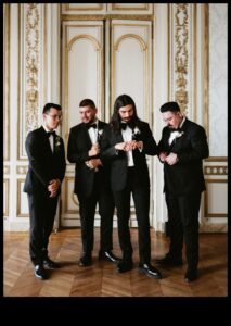 Chic Elegance: Groom's Attire Triumph